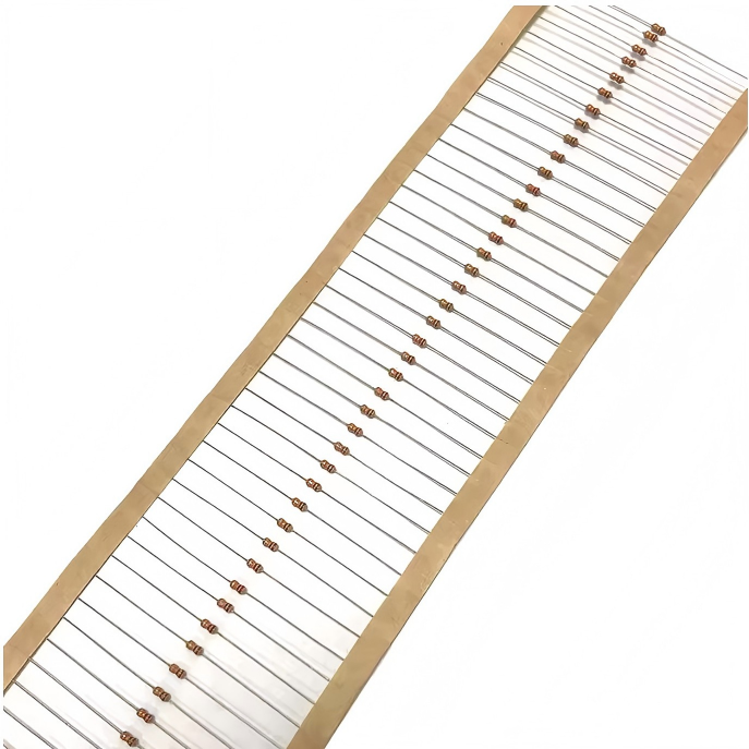 CF 1/4W Carbon Film Resistor ±5% Tolerance T52, Copper Wire Lead,5000Pcs/Box
