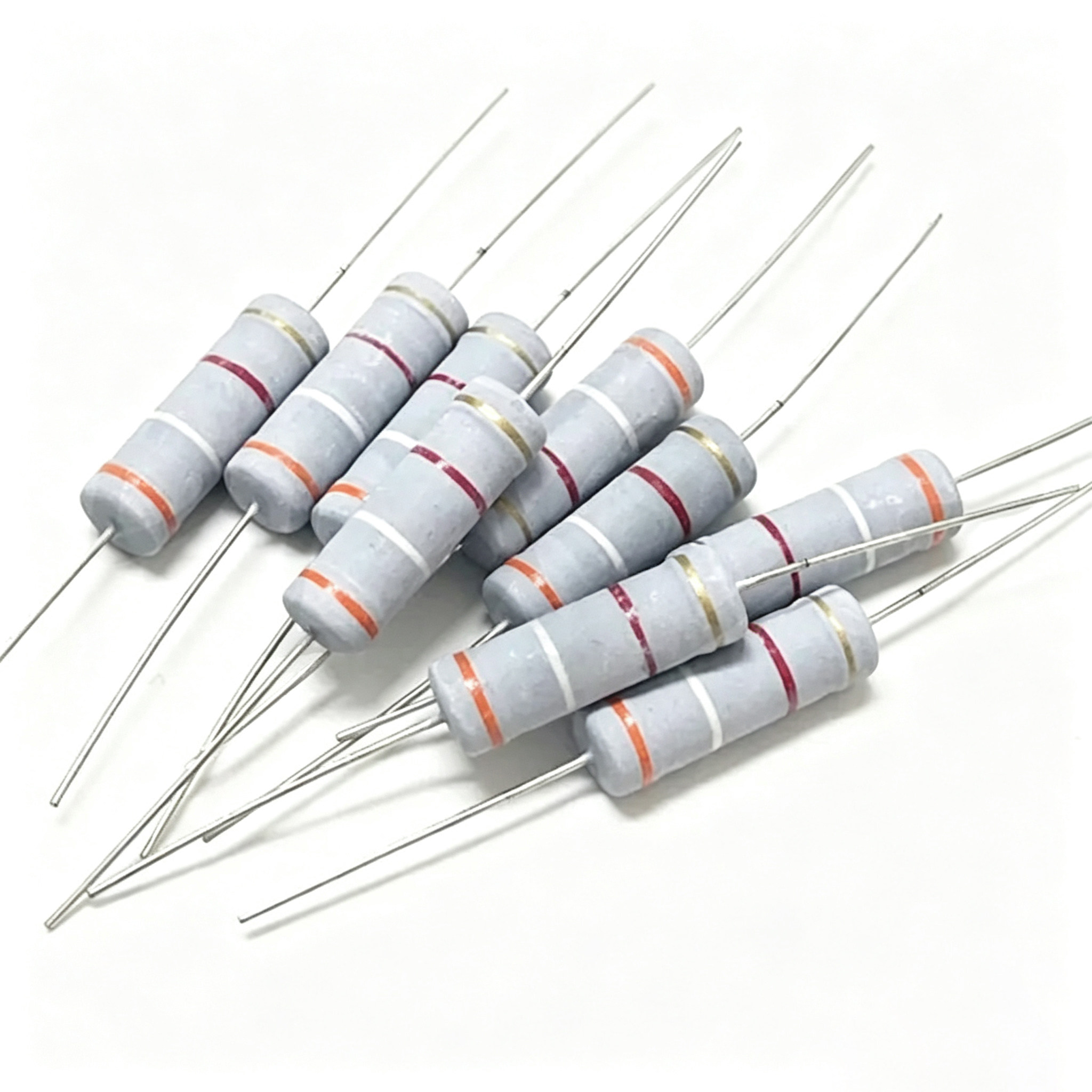 MOF 2W Metal Oxide Film Resistor ±5% Tolerance T73, Copper‑Plated Steel(CP) Wire Lead, 1000Pcs/Box - Image 3