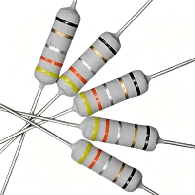 KNP 1WS Wirewound Resistor ±5% Tolerance T52, Copper‑Plated Steel(CP) Wire Lead,2000Pcs/Box