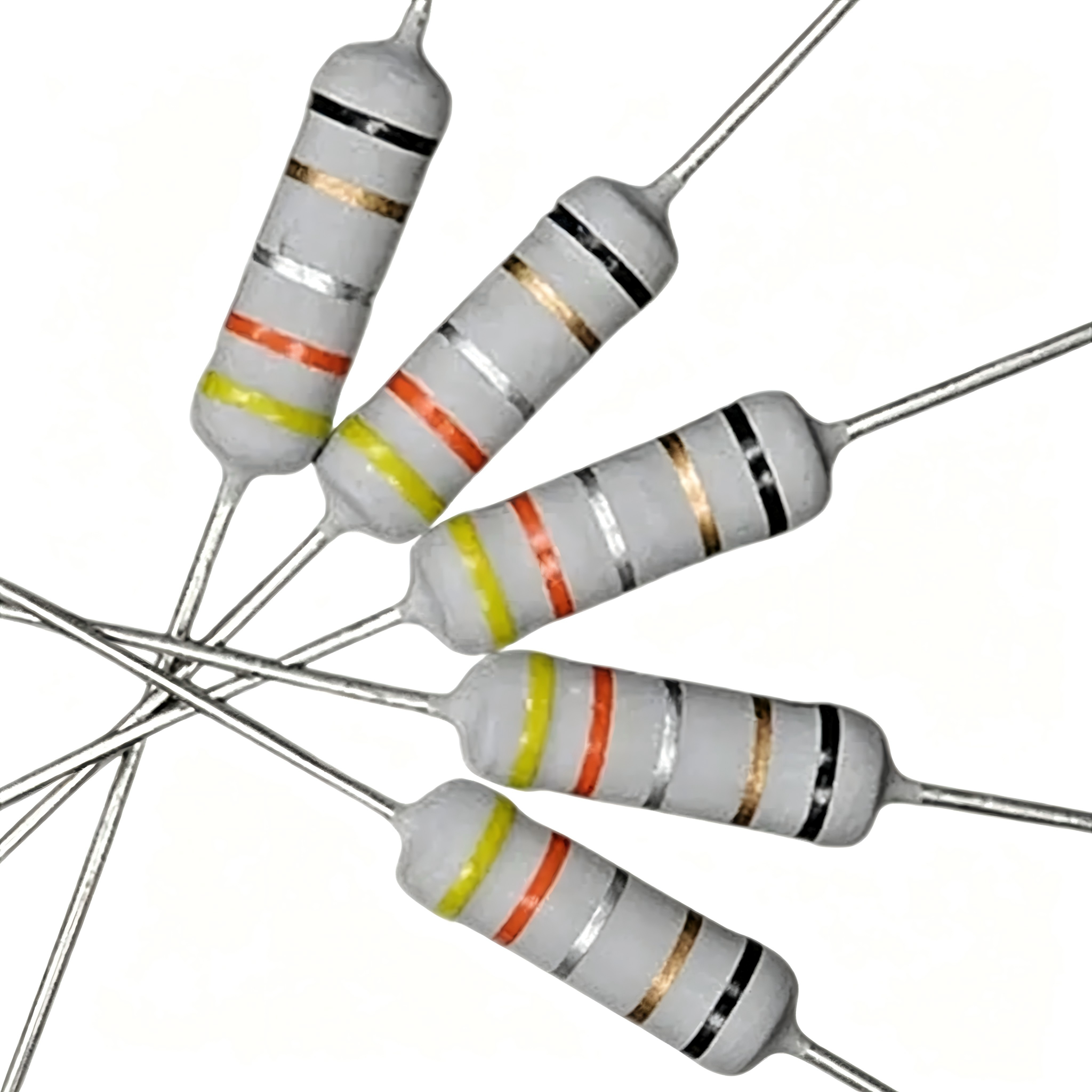 KNP 1WS Wirewound Resistor ±5% Tolerance T52, Copper‑Plated Steel(CP) Wire Lead,2000Pcs/Box