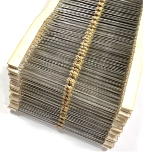 CF Series Carbon Film Resistor 1/4W 1/8W, Copper‑Plated Steel Wire Lead, 5000Pcs/Box