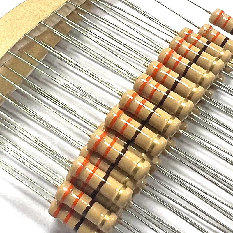 CF Series 1/2W Carbon Film Resistor ±5% Tolerance, Copper‑Plated Steel Wire Lead, T52,2000Pcs/Box - Image 4