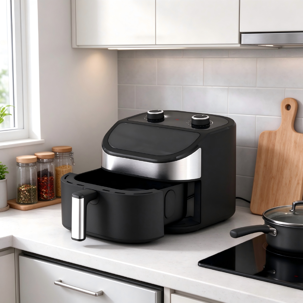 6L Air Fryer - 1300W, Top-View Window - Image 3