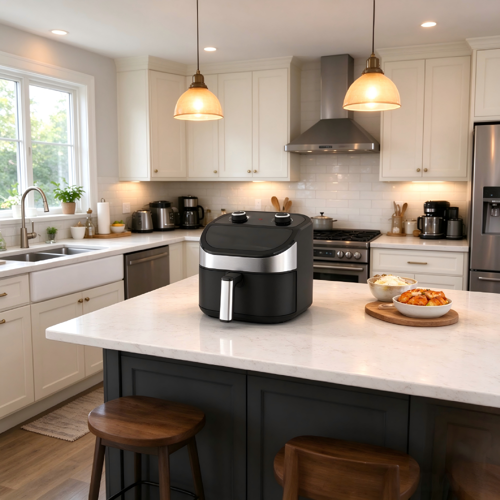 6L Air Fryer - 1300W, Top-View Window - Image 4