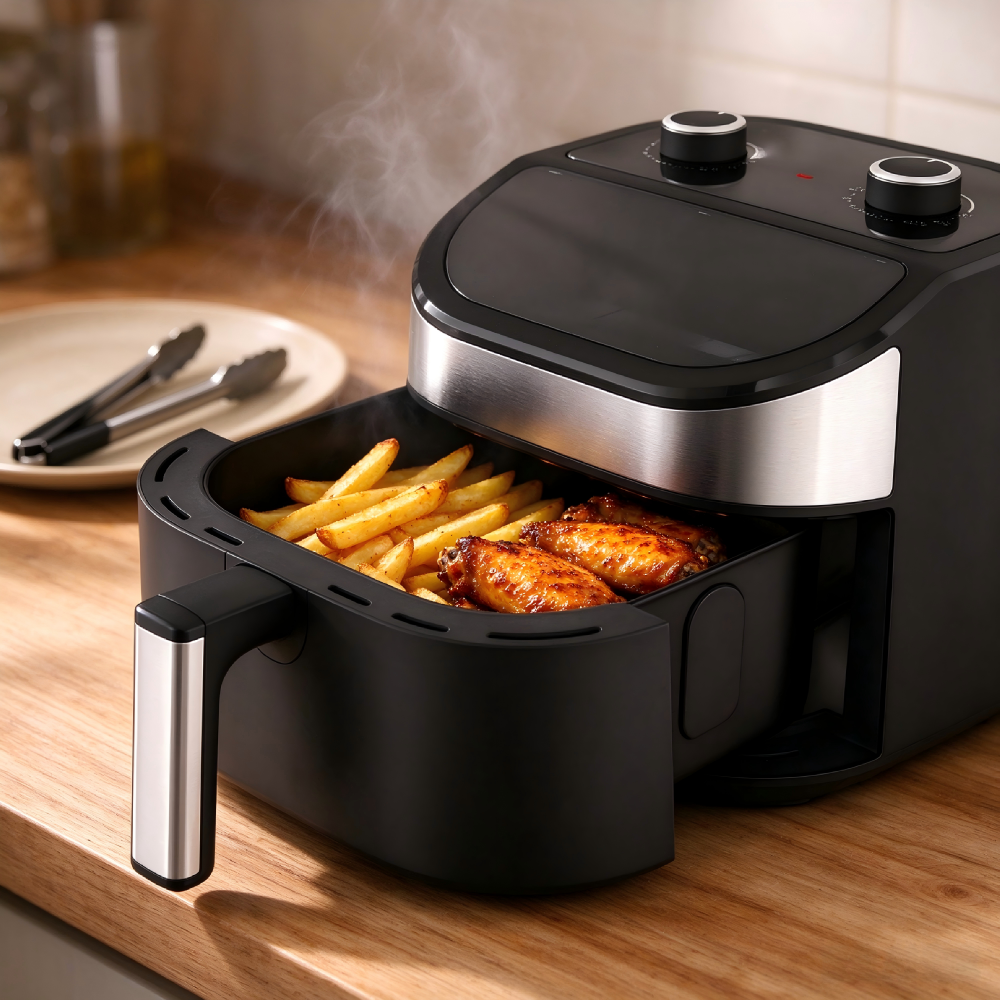 6L Air Fryer - 1300W, Top-View Window - Image 5