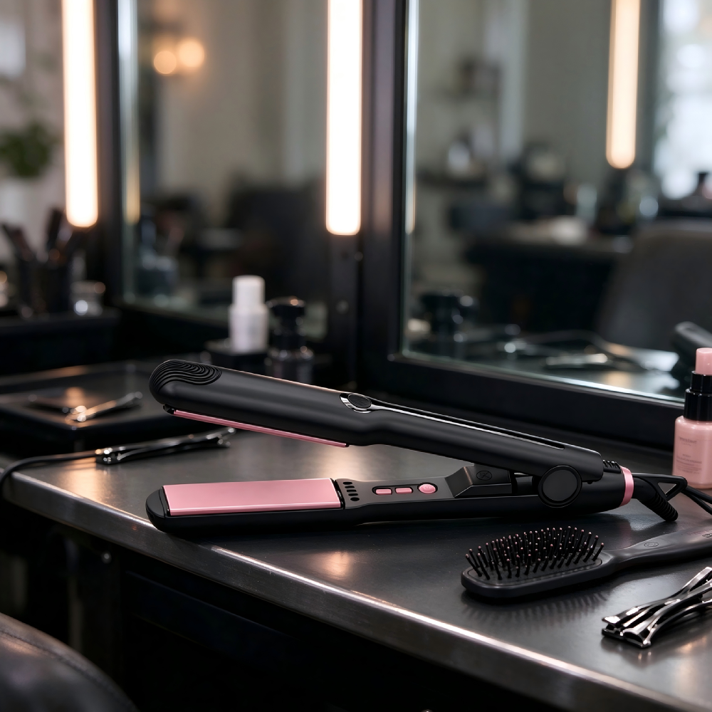 Hair Straightener with Adjustable Temp & Ceramic Floating Plates - Image 3