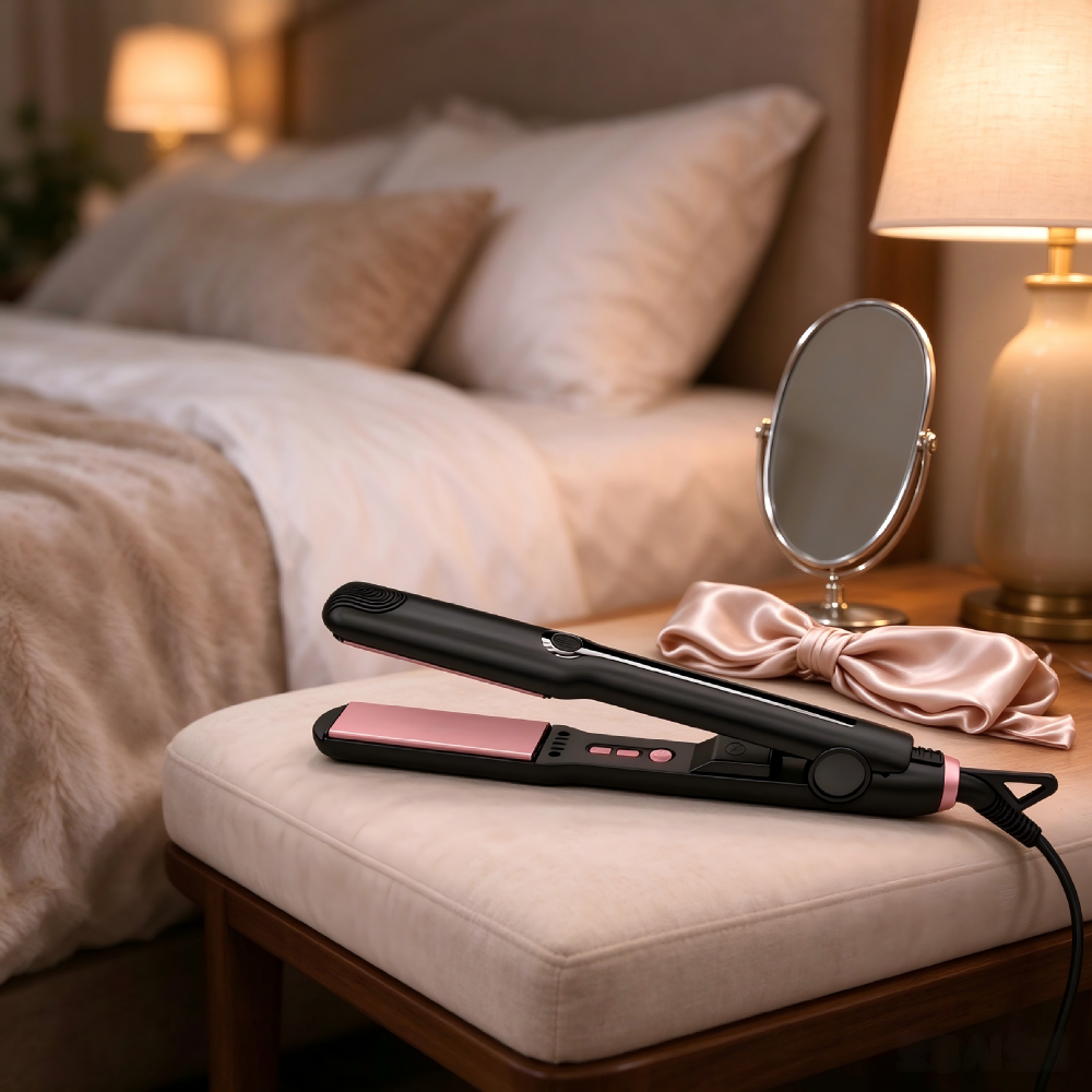 Hair Straightener with Adjustable Temp & Ceramic Floating Plates - Image 4