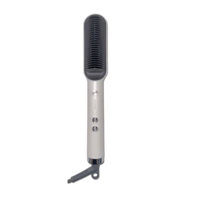2-in-1 Hot Brush (Straightener & Curling) - 5 Temp Settings