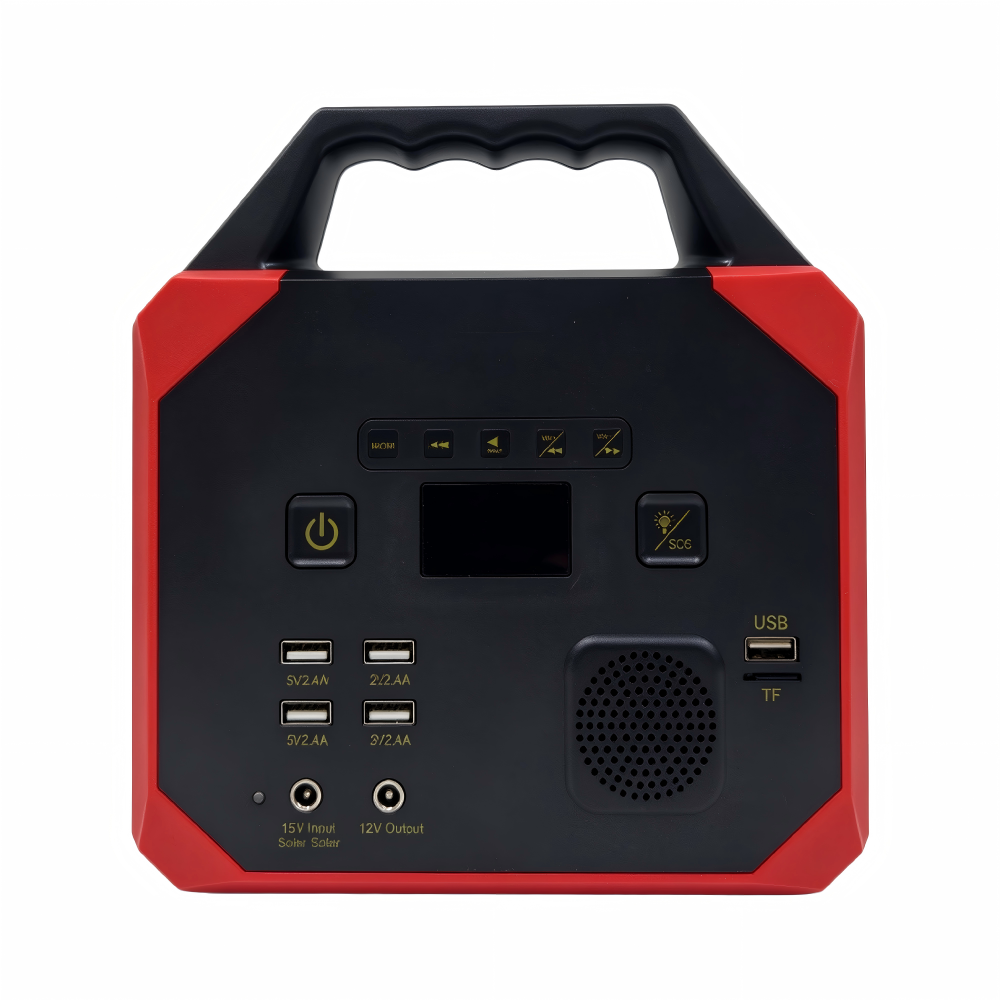 Portable Emergency Lighting Power Station (with Flashlight & Radio)